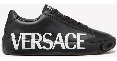 greca logo versace|Versace greca sneakers men's.